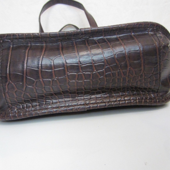 Unbranded Brown Heart/Love Double Handle Multi Compartment Purse - Picture 6 of 10